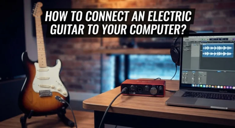 How to Connect an Electric Guitar to Your Computer?